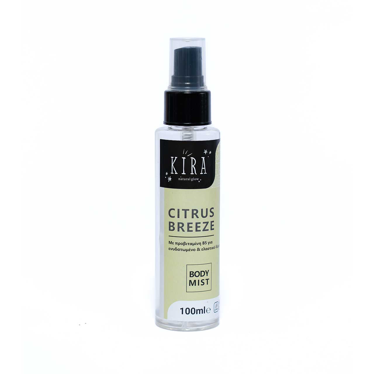 Citrus Breeze Body Mist 100ml με περγαμόντο και νερολί της Kira Natural Glow