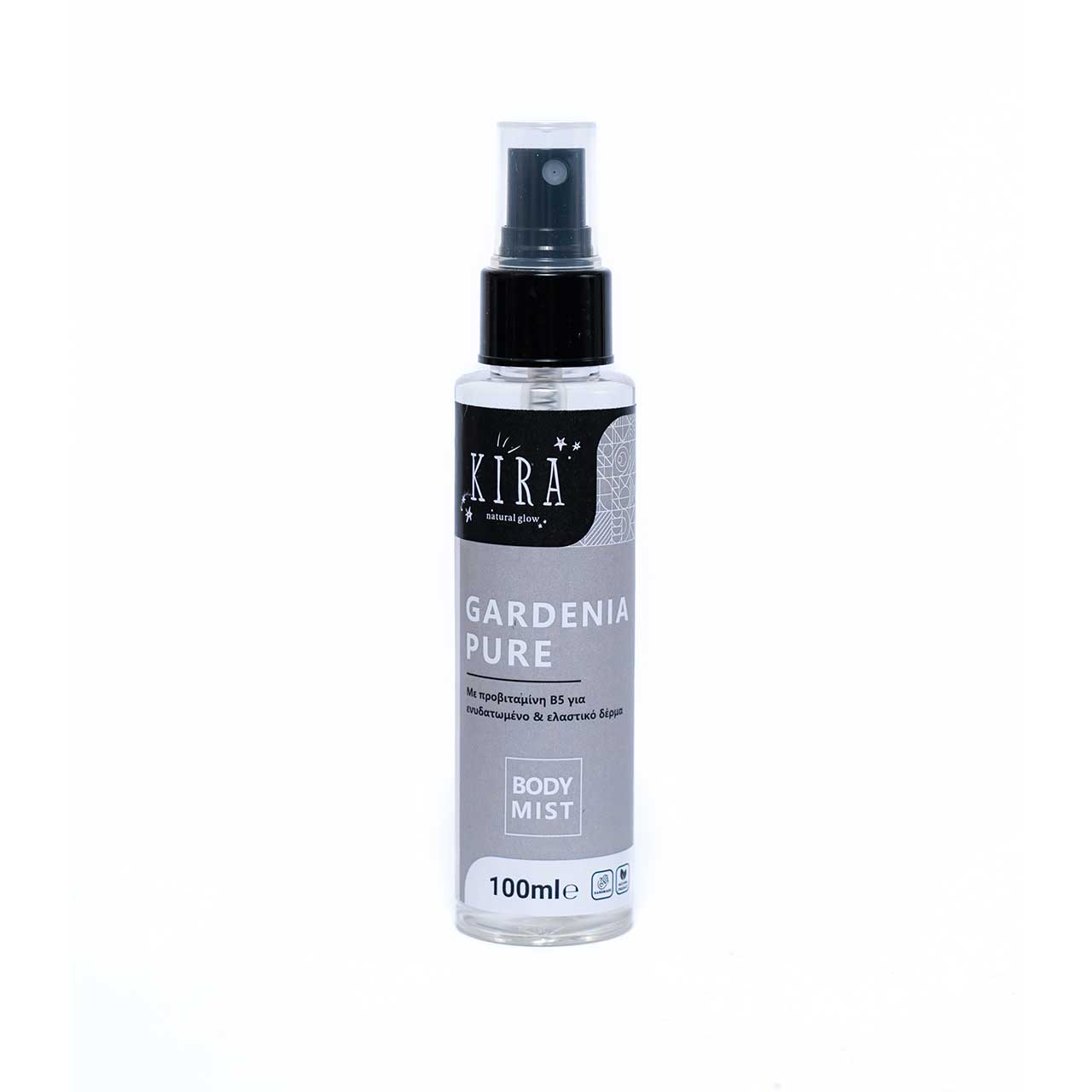 Gardenia Pure Body Mist 100ml με άρωμα γαρδένιας της Kira Natural Glow
