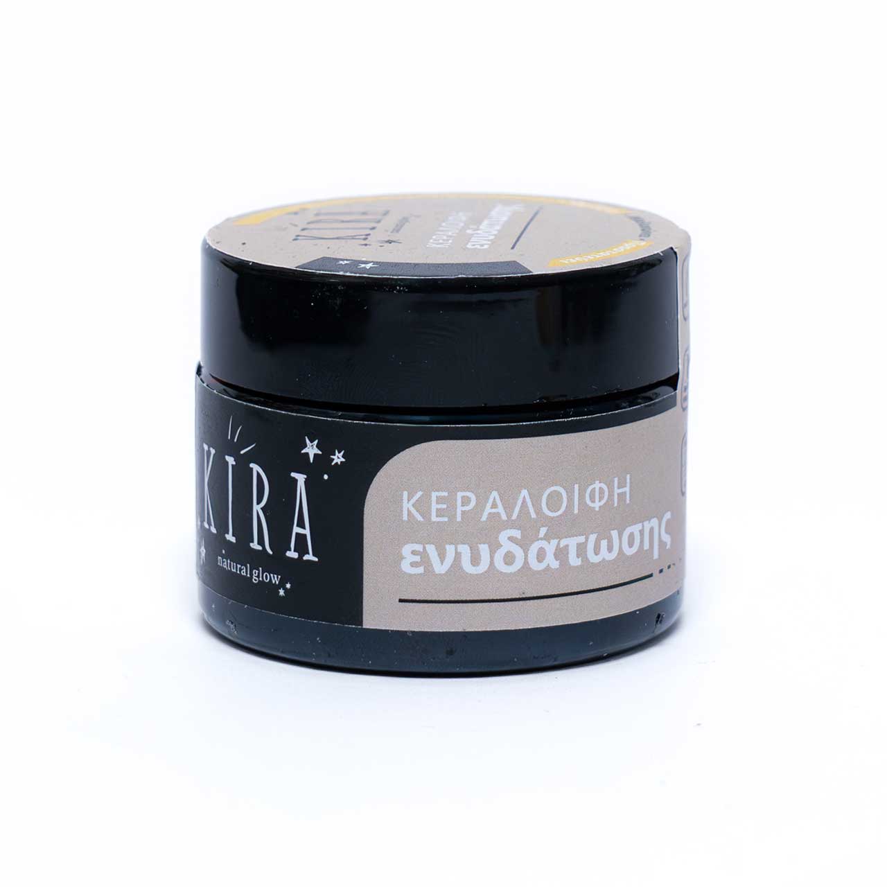Χειροποίητη φυσική κεραλοιφή Kira Natural Glow 50g με κερί μέλισσας και φυτικά έλαια