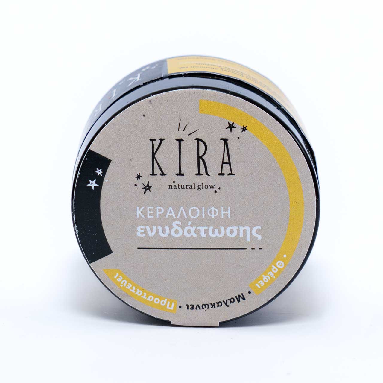 Χειροποίητη φυσική κεραλοιφή Kira Natural Glow 50g με κερί μέλισσας και φυτικά έλαια